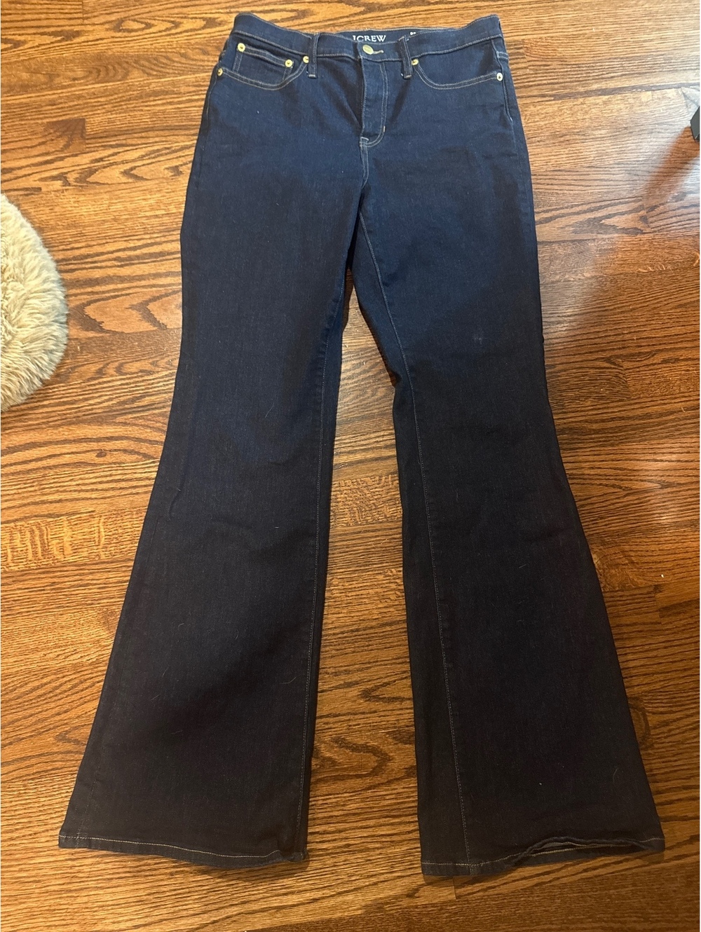 J. Crew Dark Blue Bootcut Jeans Size 29